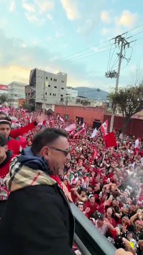 Toluca celebra el título con su afición
