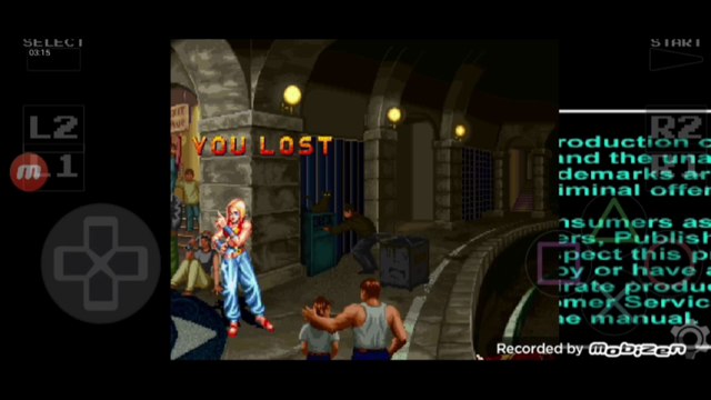 Real Bout Fatal Fury Geese Howard vs Blue Mary Geese Howard é derrotado por Blue Mary