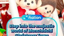Step into the majestic world of Monchhichi Christmas Town