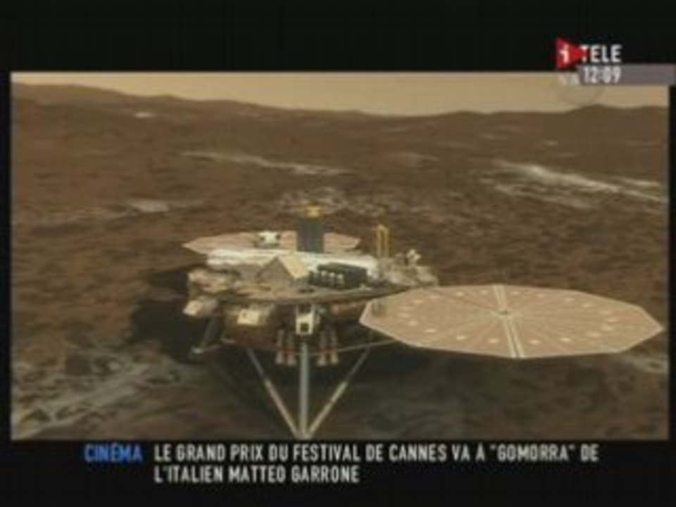 Phoenix Mars Lander - Amarsissage 250508
