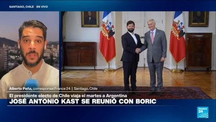 Informe desde Santiago: Kast y Boric se reúnen para coordinar una transición ordenada