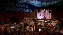España: un pesebre gigante y de chocolate devuelve la magia de la Navidad