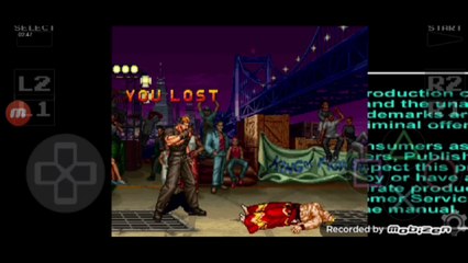 Real Bout Fatal Fury Geese Howard vs Ryuji Yamazaki Geese Howard é derrotado por Ryuji Yamazaki