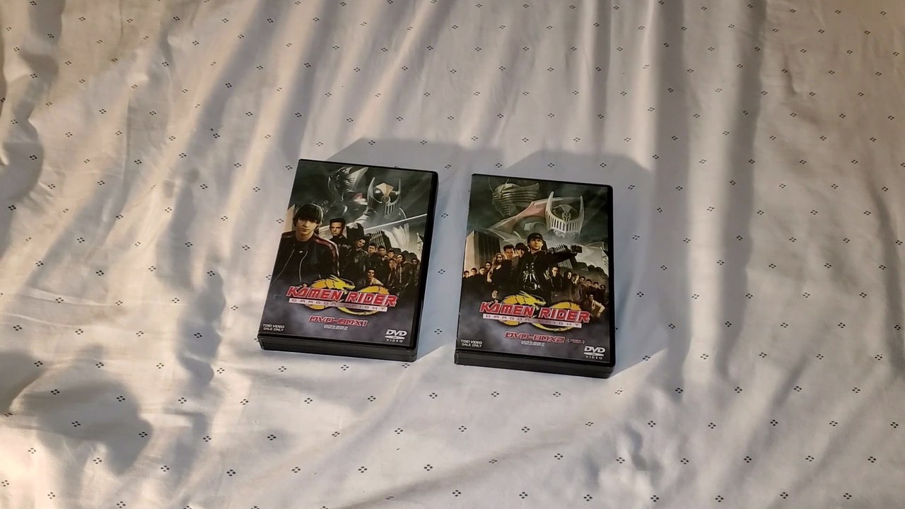 Kamen Rider: Dragon Knight Japanese DVD Box 1 & 2 Unboxings