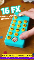This Button Makes Everyone Laugh 😂 | KNUCKLHEAD Sound Effects Machine