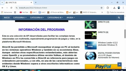 ✅Como Descargar Directx 9 [2026]
