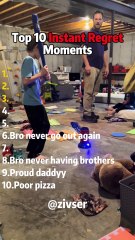 Top 10 Instant Regret Moments Caught on Camera 😳