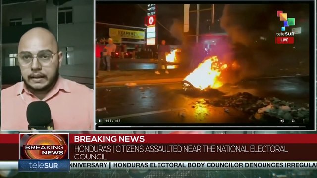 BN l Several conflicts during the protests in Honduras