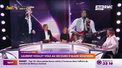 Le bonus RMC : Laurent Voulzy vole au secours d'Alain Souchon - 16/12