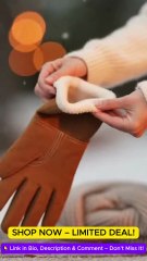 Winter Beanie Gloves Fleece Screen https://amzn.to/4rWpyiC | Touchscreen Warm Accessories