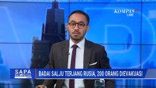 Mencekam! 200 Orang Dievakuasi Saat Badai Salju Terjang Rusia | SAPA PAGI