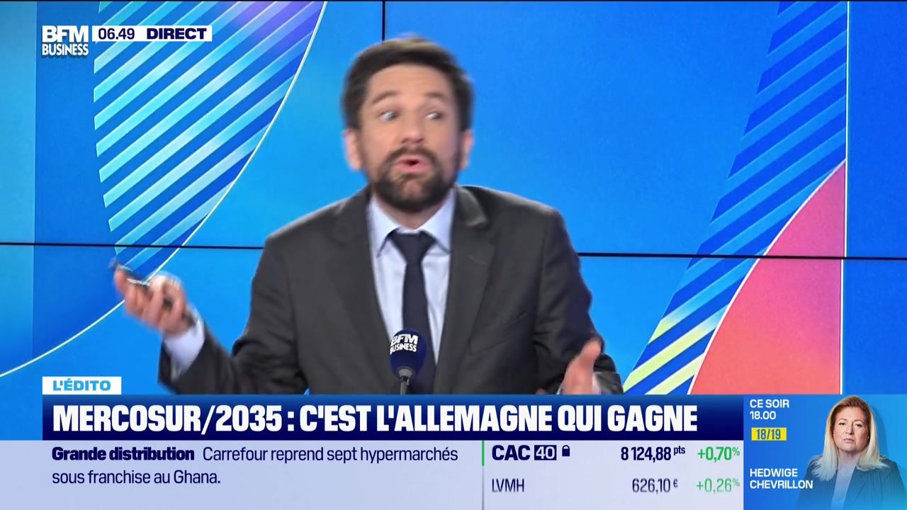 L’Edito de Raphaël Legendre : Mercosur/2035, c'est l'Allemagne qui gagne - 16/12