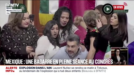 Mexique: une bagarre éclate en pleine séance au Parlement local de Mexico