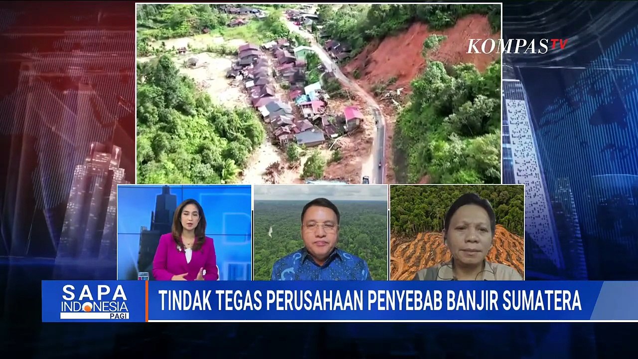 [FULL] Satgas PKH & Greenpeace soal Perusahaan Penyebab Banjir Sumatera: Sudah Dilakukan Pemanggilan