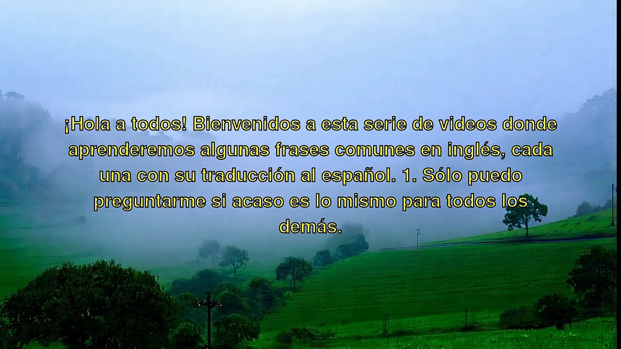 100 Frases Comunes en Ingles con Traduccion al Espanol para Aprender y Practicar