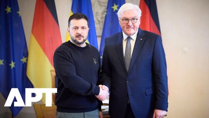 WATCH: Zelensky Arrives in Berlin for Key Talks with German President Steinmeier | APT