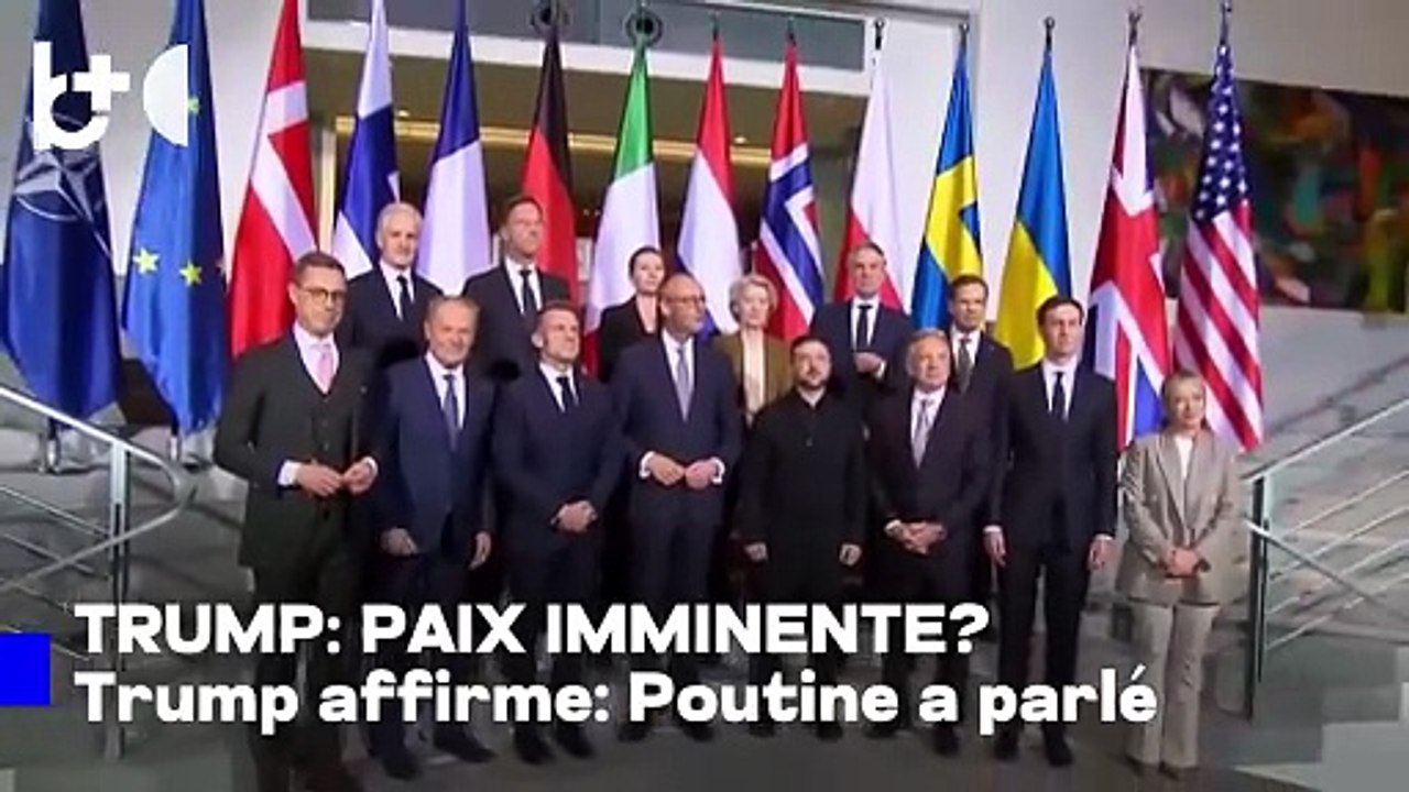 Trump dit que «nous sommes plus proches que jamais» de la paix en Ukraine