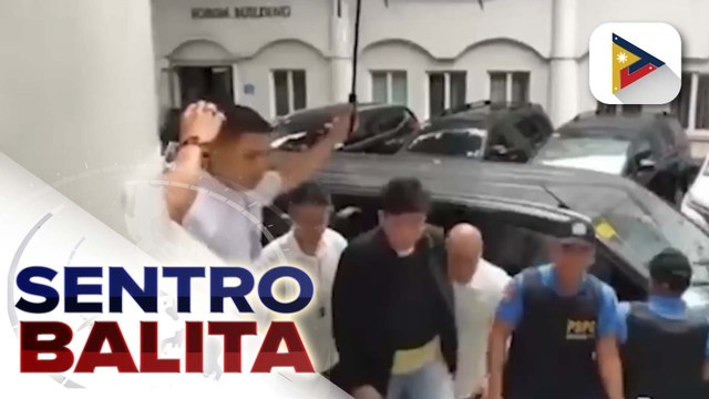 Dating DPWH officials Brice Hernandez at JP Mendoza, humarap sa DOJ para sa preliminary investigation