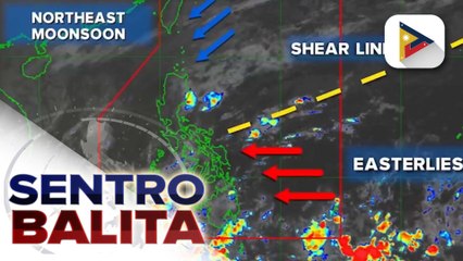 3 weather systems, patuloy na nagpapaulan sa bansa; isa pang bagyo, posibleng mabuo bago matapos ang taon ayon sa PAGASA