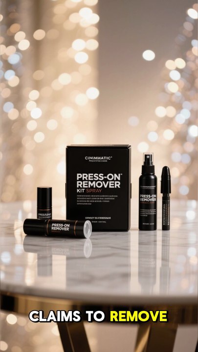 Press on Remover Spray Kit For Nail Adhesive Remover Fake Nails Soft Protect Nail Tips Nourishing Solid Gel Beauty Care Products