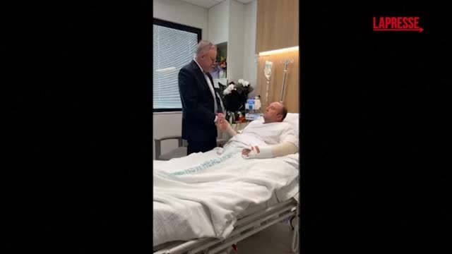 Sydney, premier australiano in visita ad Ahmed al Ahmed: «È un vero eroe, fonte di coraggio per tutti noi»