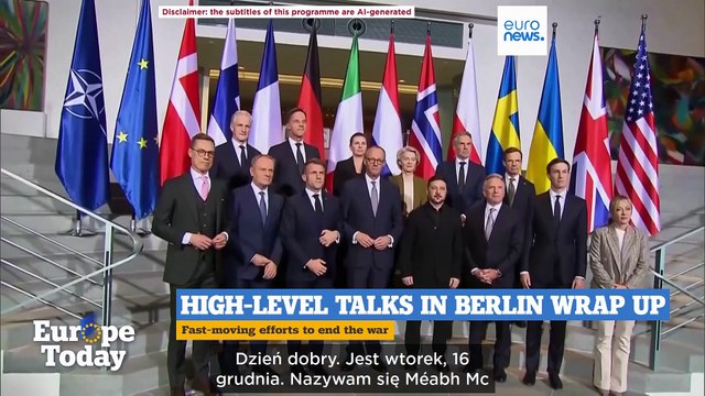 Europe Today: Ukraina bliska pokoju, a UE-Mercosur przypieczętują porozumienie?