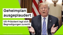 Donald Trump: Geheimplan ausgeplaudert - US-Präsident legt sich Begnadigungen zurecht
