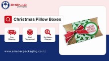 Packaging That Sells Itself: Custom Christmas Pillow Box Ideas