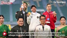 Erick Thohir Masih Kaji Bonus Perak dan Perunggu SEA Games 2025