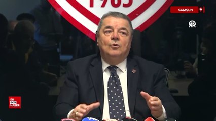 Samsunspor'dan Eyüp Aydın açıklaması