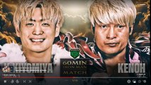 NOAH Kaito Kiyomiya 10th Anniversary 60 Minute Iron Man Match KENOH vs Kaito Kiyomiya