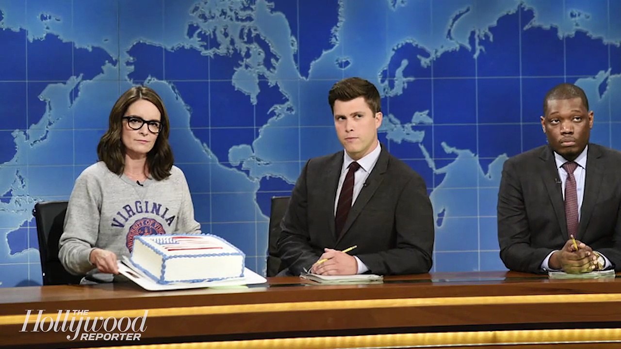 'SNL: Weekend Update': Tina Fey, Seth Meyers and Jimmy Fallon Return | THR News
