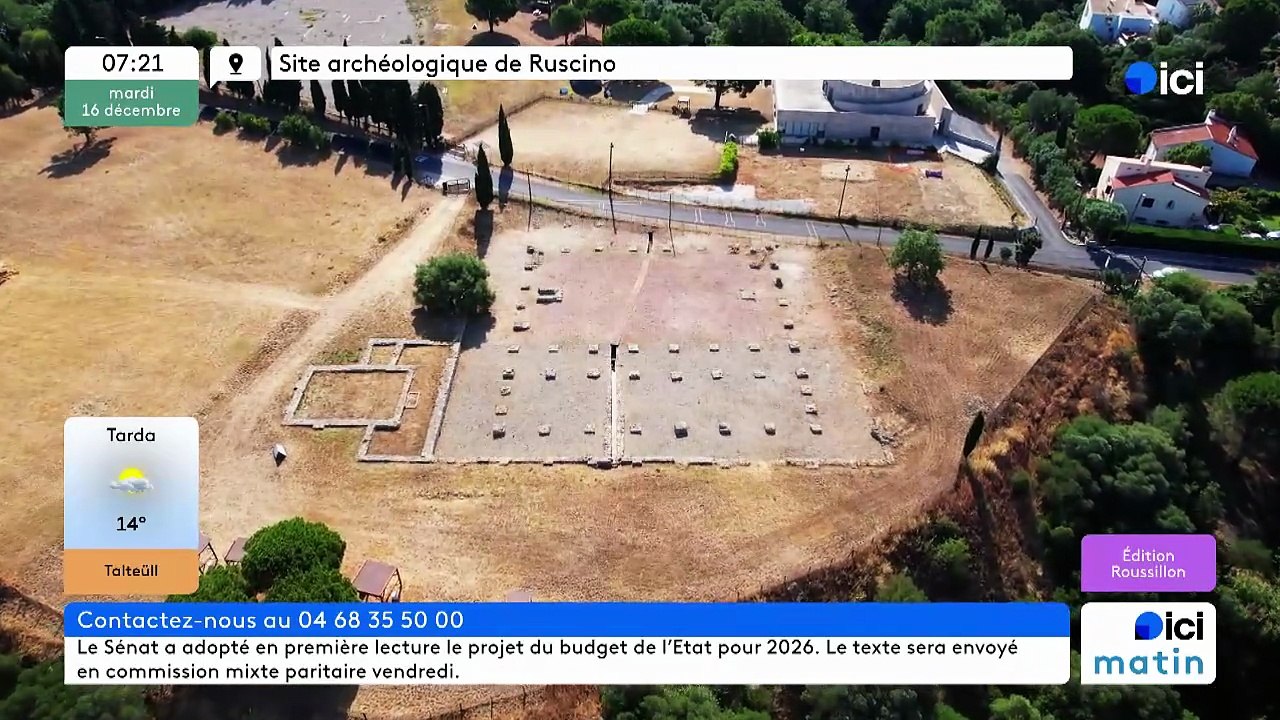 16/12/2025 - ici matin par ici Roussillon en vidéo