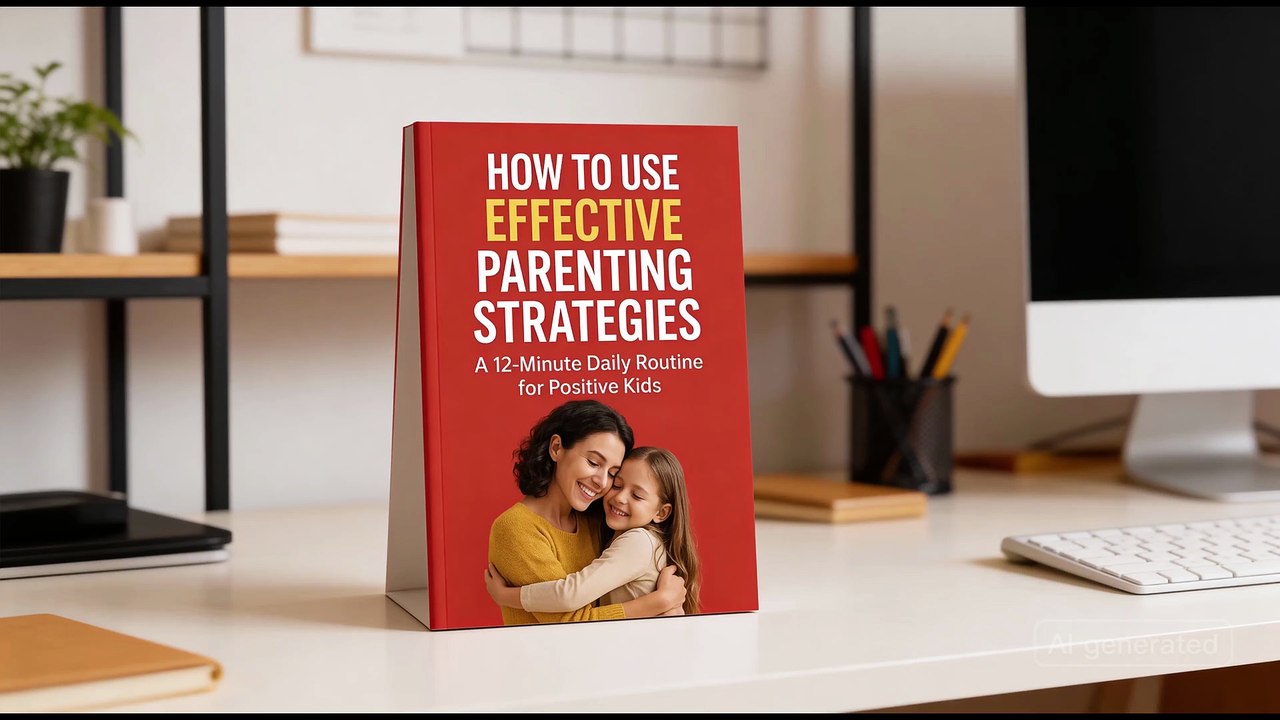 Effective Parenting Strategies: A Simple 12-Minute Daily Routine for Positive Kids