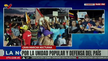 Cojedes | Pueblo organizado en San Carlos se moviliza en contra de la injerencia imperial en el país