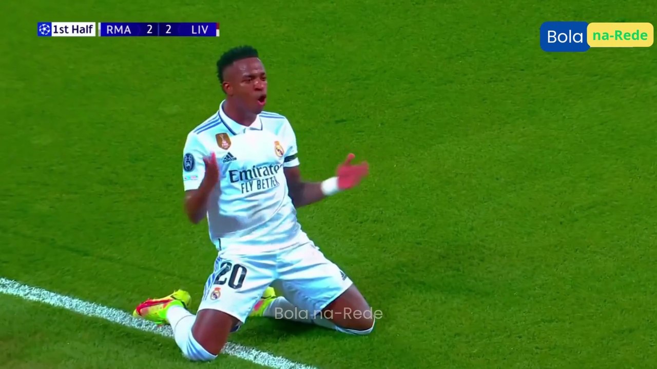 The day Vinicius Jr. showed Liverpool who's boss with a spectacular performance.