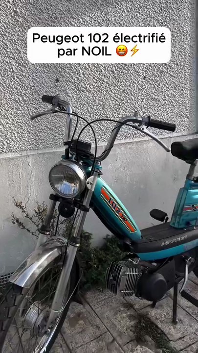 Peugeot 102 électrifié par NOIL ⚡️😁