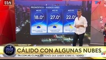 Clima en el AMBA - Martes 16 de diciembre