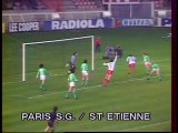 PARIS SG - SAINT ETIENNE - 1984 - SAISON 1983/1984 -
