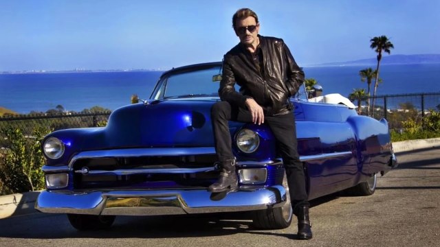 2017 – Johnny Hallyday : le 8 février, sa voiture au salon Rétromobile