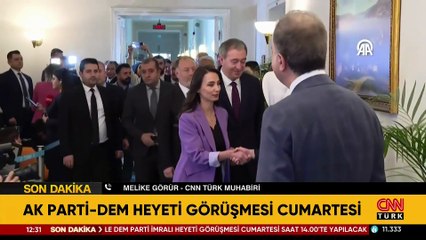 SON DAKİKA | AK Parti ve DEM heyetinin görüşme tarihi belli oldu