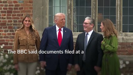 Trump files lawsuit against the BBC over Panorama speech edit