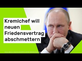 Ernüchternde ISW-Analyse: Putin zieht rote Linie - Kremlchef will neuen Friedensvertrag abschmettern