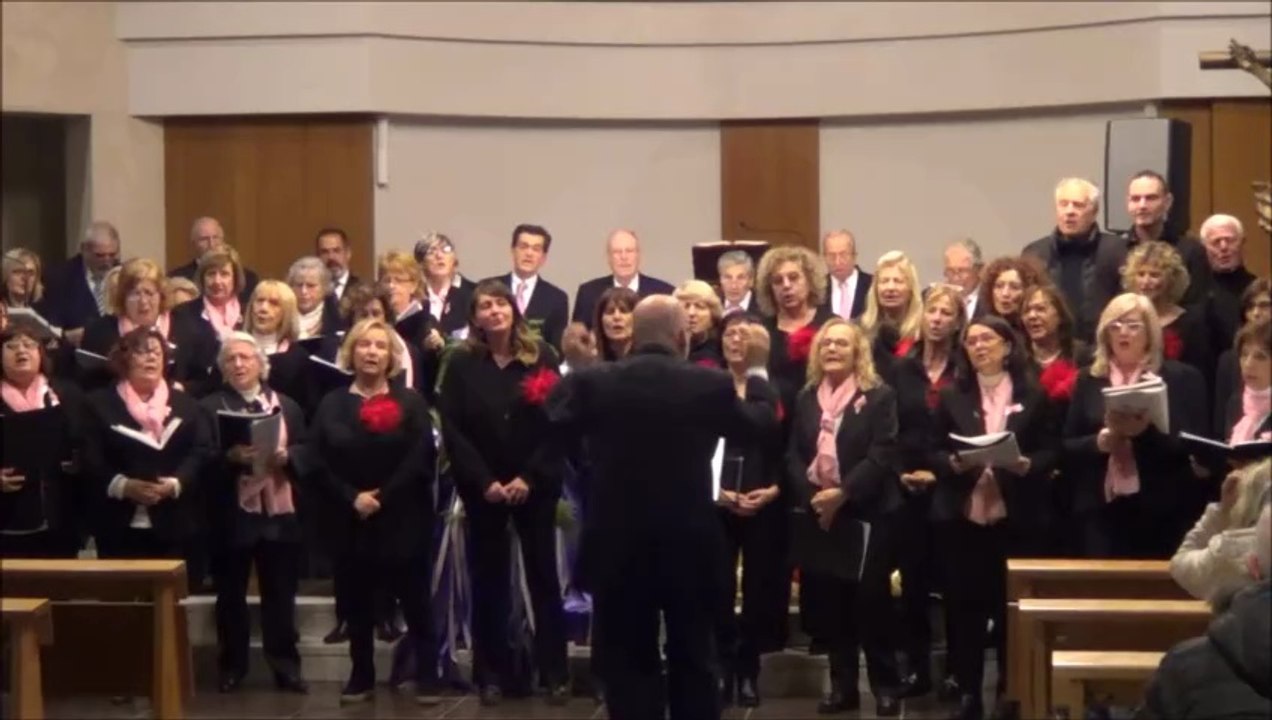 20-12-2022 CONCERTO DI NATALE A SAN LUCA - CANTO FINALE TUTTI I CORI INSIEME