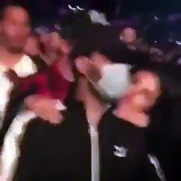 Selena Can't Stop Hugging The Weeknd While He Wears Surgical Mask At Coachella