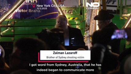 Cerimonia di Hanukkah a New York sotto stretta sicurezza dopo l'attacco a Bondi