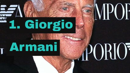 12 famous Italian fashion designers