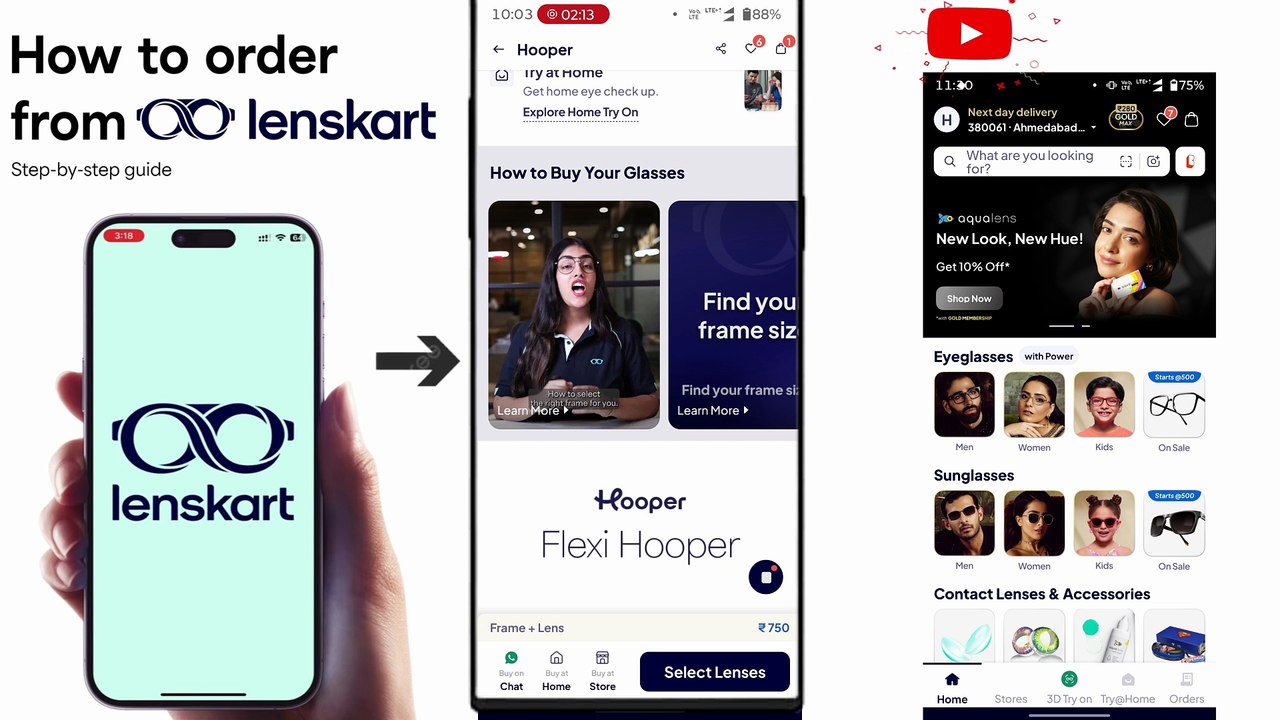 Lenskart Se Chasma Kaise Order Kare 2025 | Lenskart Se Order Kaise Kare - How To Order From Lenskart