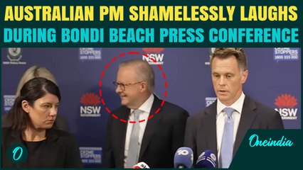 Australia PM ‘LAUGHS’ During Bondi Beach Terror Attack Briefing With Police Chief | ISIS Threat Out?