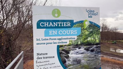 Anti-inondation et biodiversit&eacute; : la rivi&egrave;re La Mare retrouve de l&rsquo;espace &agrave; Boisset-l&egrave;s-Montrond